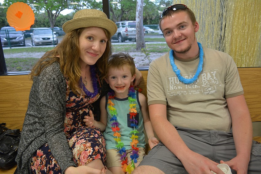 Megan and Adam Wilcox bring their son, Jack, center, who turns 4 on April 29.