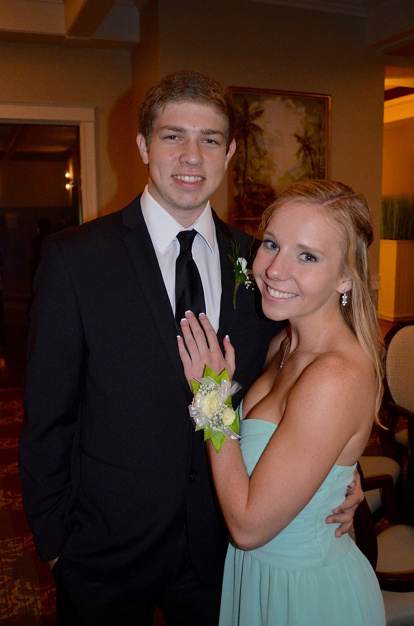 Taylor Royal and Sydney Avery are dates for prom.