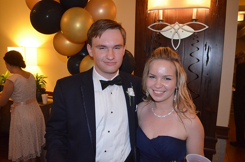 Jack Fenker brought a date from Sarasota High, Mary Richardson.