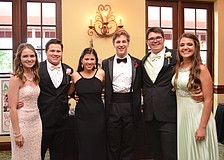 Emmalee Holmes, Christian Barbour, Olivia Liang, Grant Mutascio, Stuart Lawrence and Cassidy Darnell