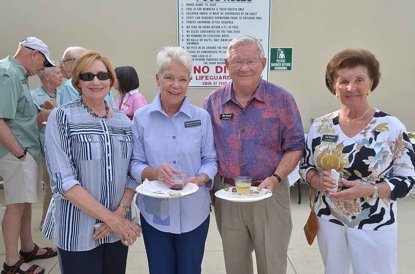 Diana Neely, Ginnie Whittington and Burt and Sue Borgelt