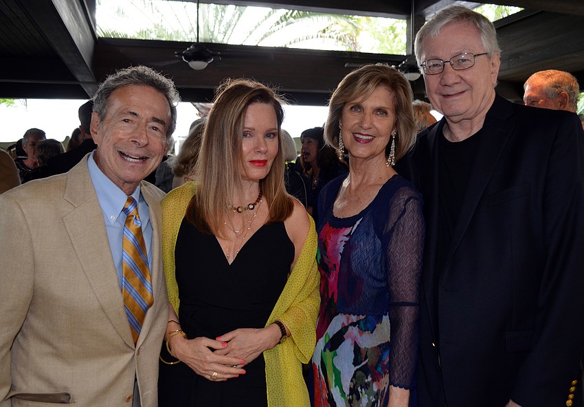 Ron and Rita Greenbaum with Myrna and John Welch