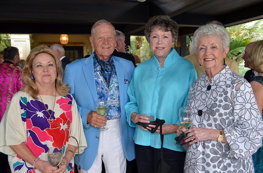 India Lesser, Don Burhart, Susan Buck and JoAnn Burhart