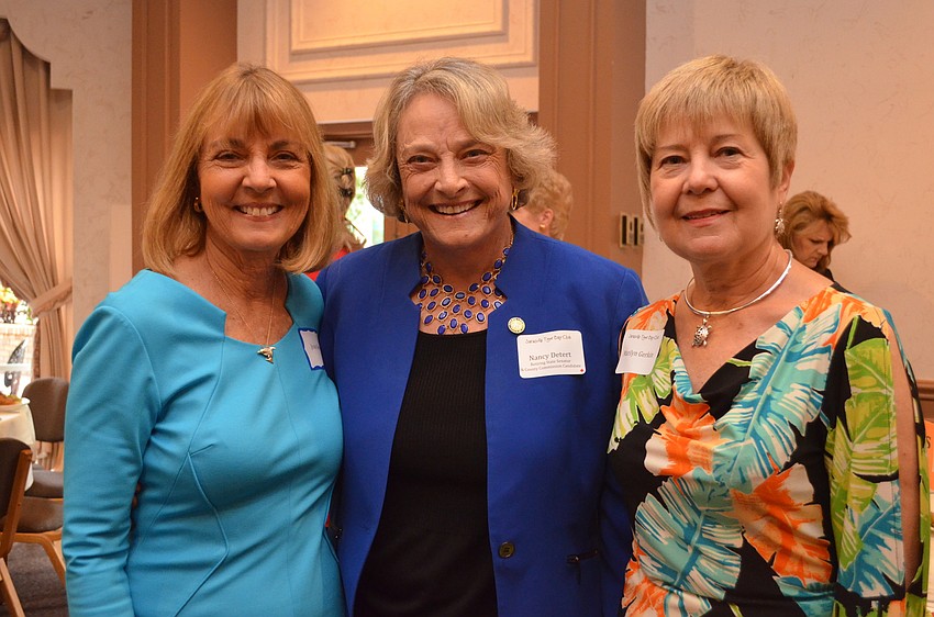 Joan Geyer, Sen. Nancy Detert and Marilyn Gerkin