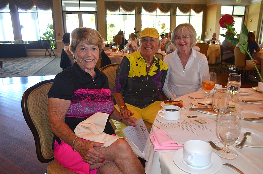 Sue Rudder, Nancy Chanos and Mary Fitzpatrick