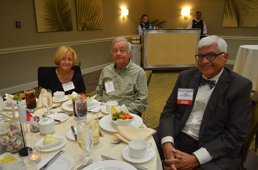 Michelle and Tom Giannico with Bob Klosterman