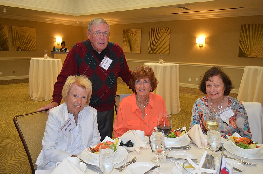 Jean and Doug White, Ali Mercer-Bisca and Rochelle McKinney