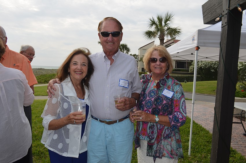 Arlene Schwartz with Peter and Sharry Hopkins