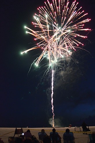 The Siesta Key Chamber of Commerce is optimistic that residents will chip in to help keep the fireworks going.