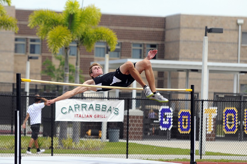 Lakewood Ranch's Michael Petruzzi finished third in the high jump.
