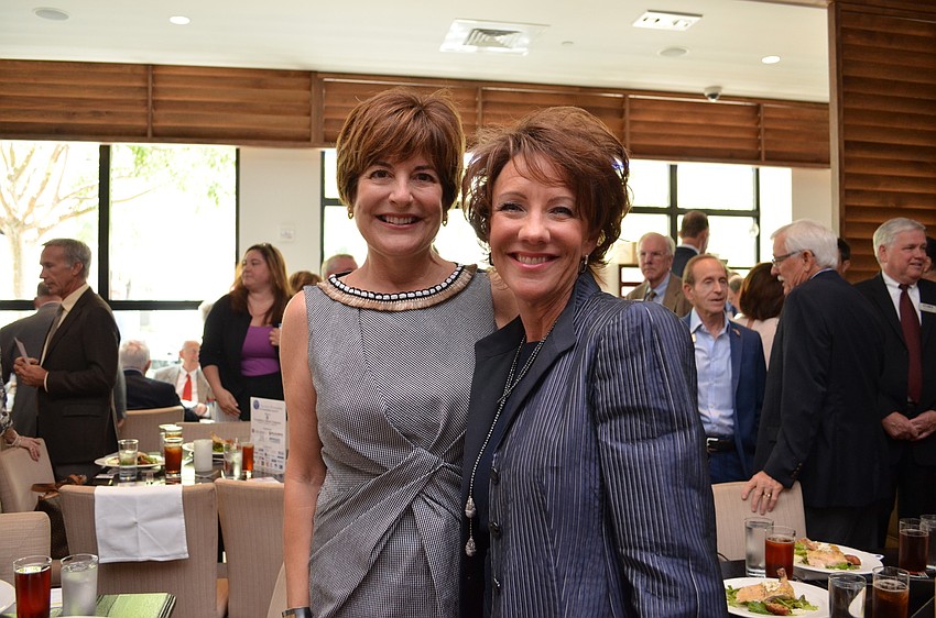 Cathy Layton and Rosemary Eure