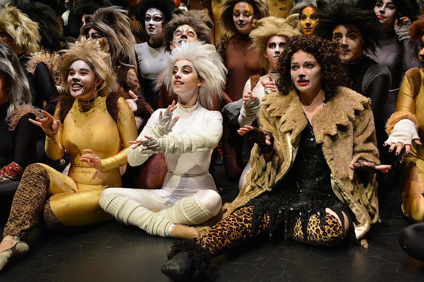 Madeline Naylor, Mackenzie Grac and Kinsey Newhams sing about the naming of cats.