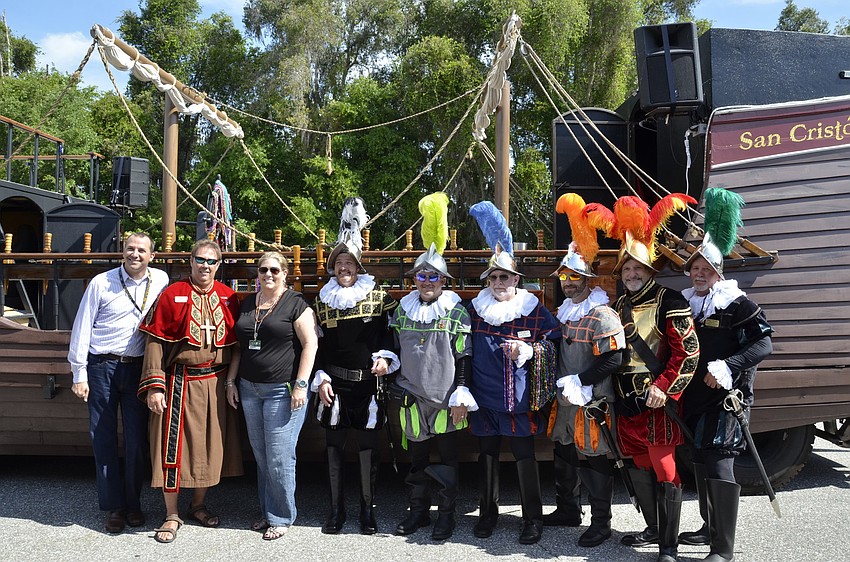 Bashaw Principle Joshua Bennett and Assistant Principal Beth Marshall with the Crewe