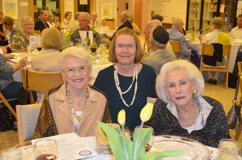 Irene Bier, Bernice Thomas and Barbara Raphael