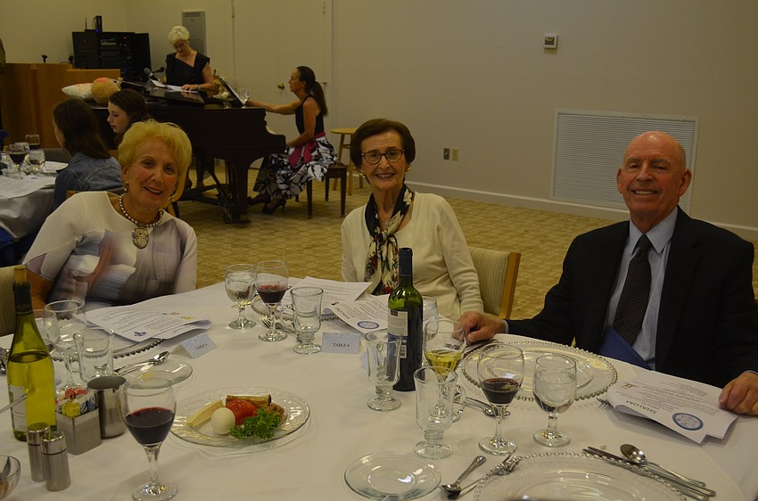 Ronni Bernard with Barbara and Bruce Godt