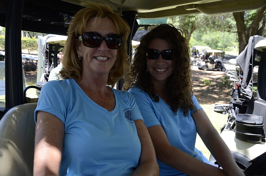 First-grade teacher Allison Bertsch and special education teacher Rachel Spivey