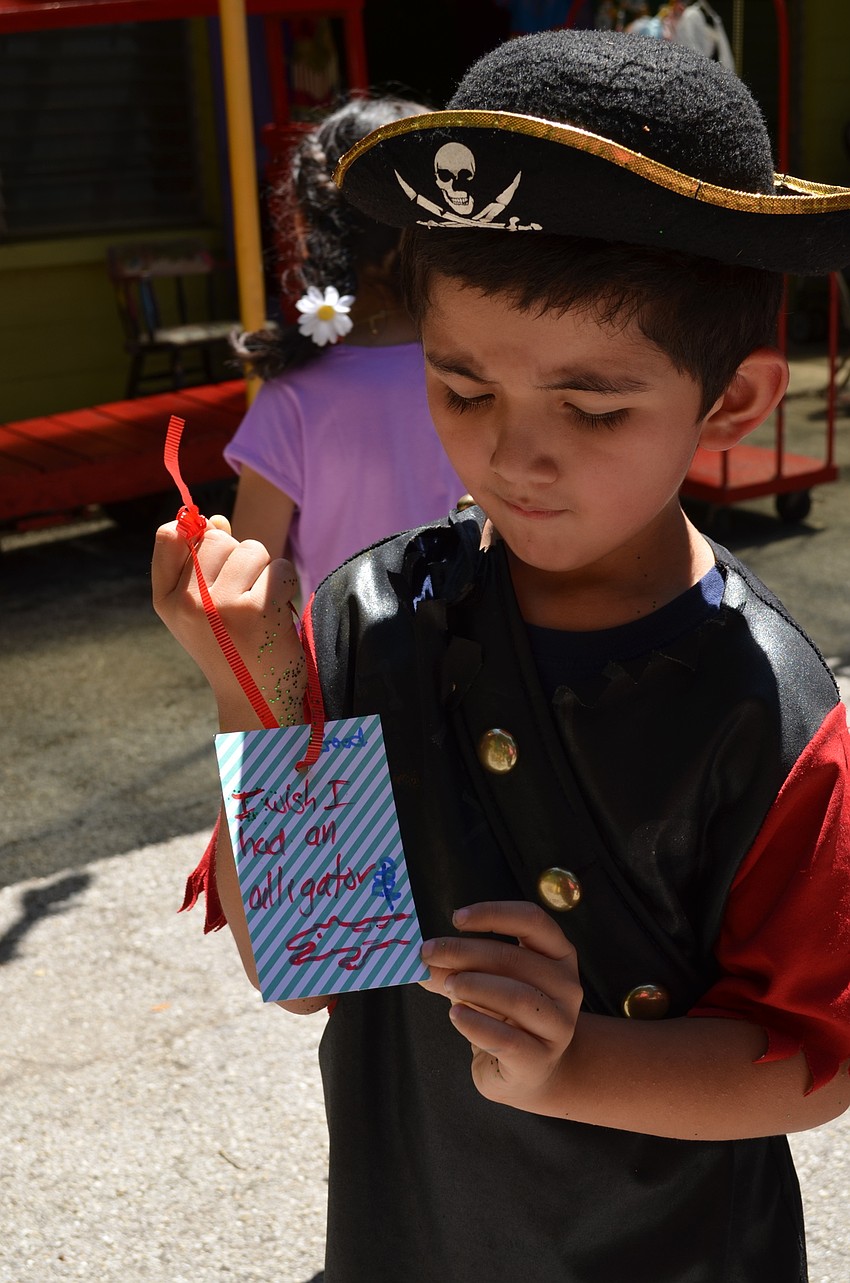 Aaron Gonzalez-Guerra wishes he had an alligator.