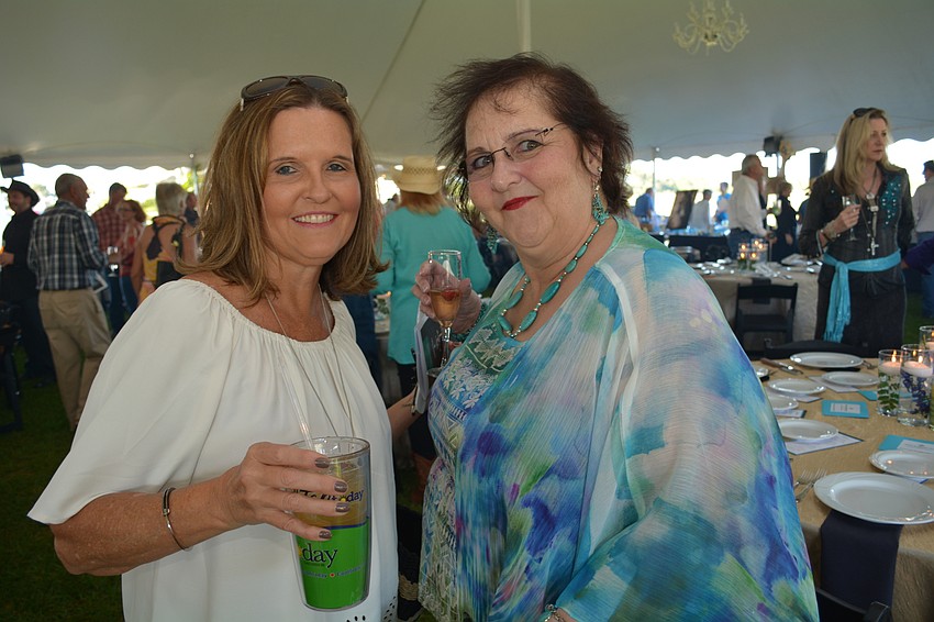 Linda Forrest and Theresa DiFeo