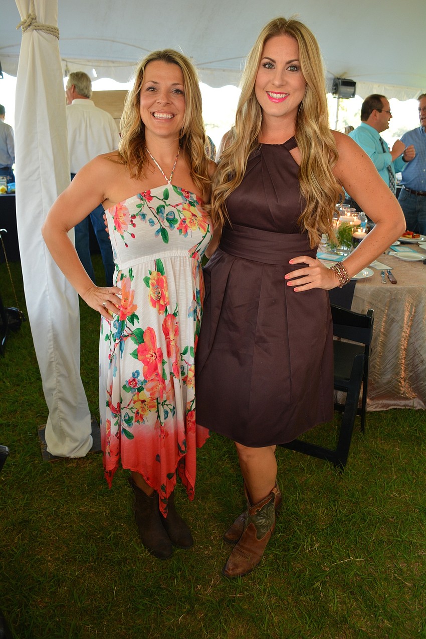 CJ Bannister with Stephanie Grepling