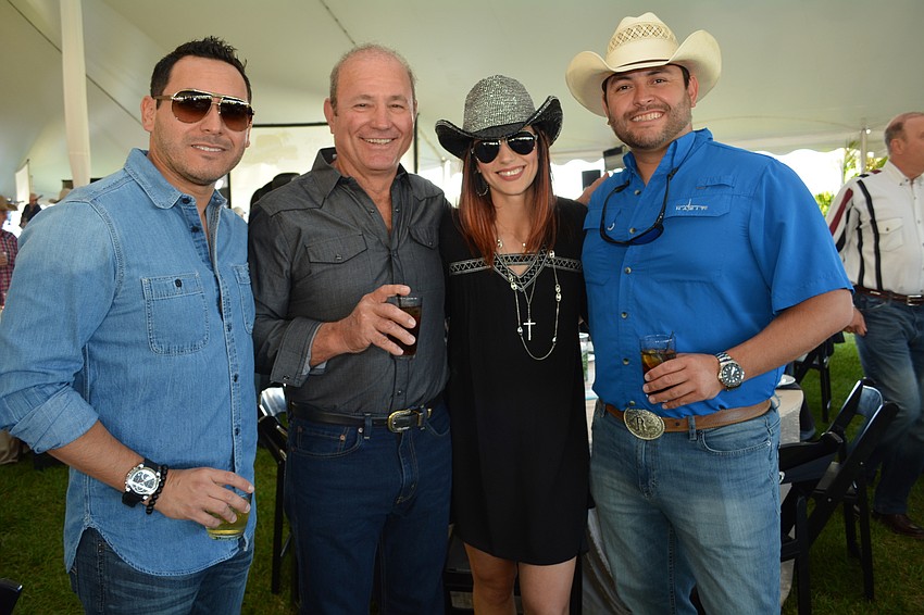 Jose Silva, Steve and Tina Forristall and Rod Silva