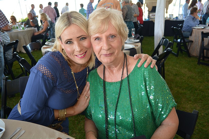 Lynn Turner with Maryann Ross