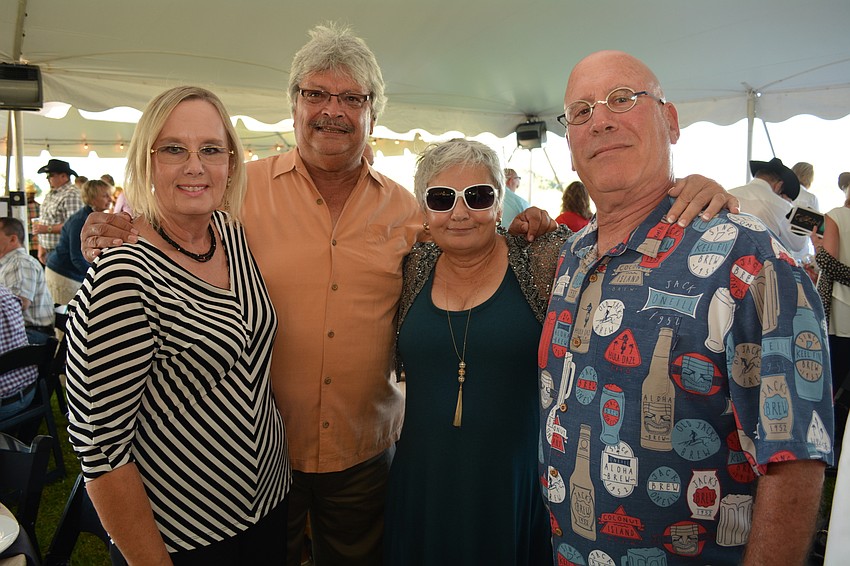 Anita Porter, George and Pam Cronin and Rich Blunt