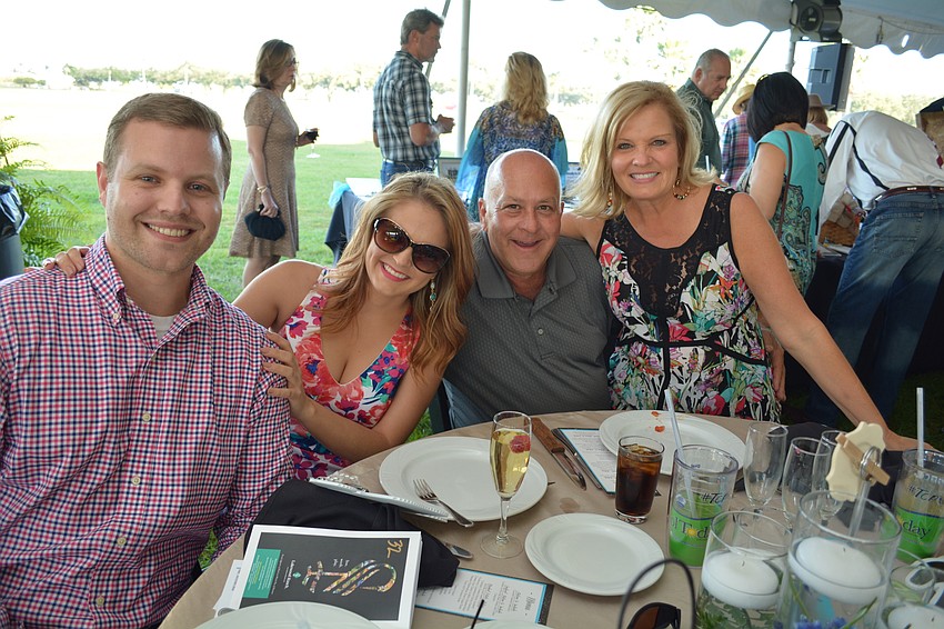 Tom Willetts with Blair, Larry and Bonnie Dorigo