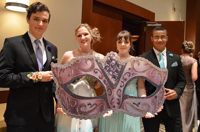 Jonathan Humeny, Logan Todd, Alena Hartlove and Evan James