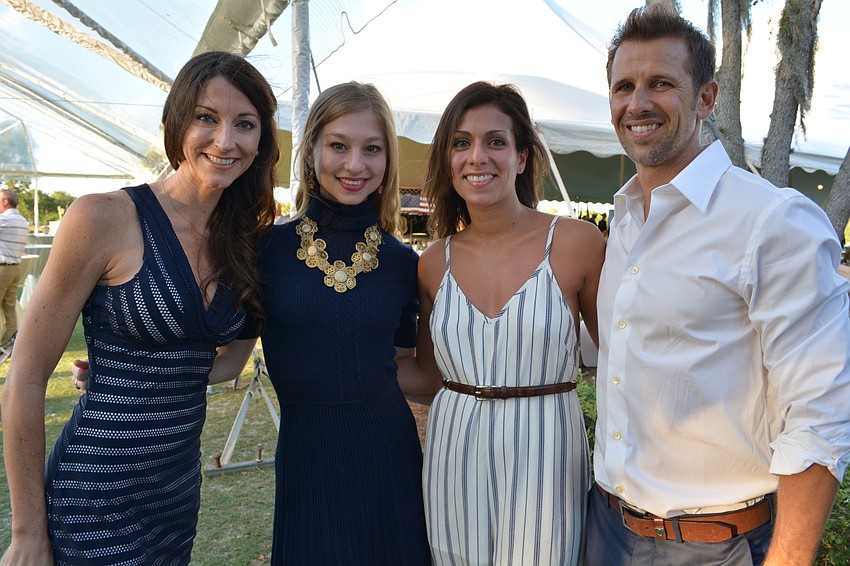 Carrie Riley, Anais Blake, Tatyana Stewart and Jason Riley