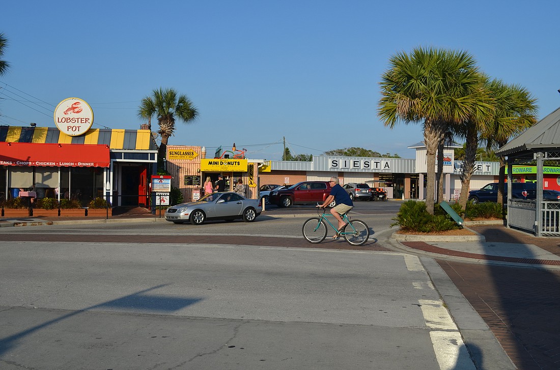 Siesta bike safety advocates say the narrow streets and crowded sidewalks in the Village pose a challenge for cyclists.