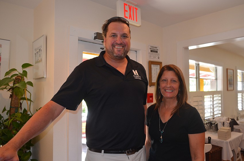 General Manager Hal Christensen and Catering Director Debbie Wells, of Harry’s Continental Kitchens