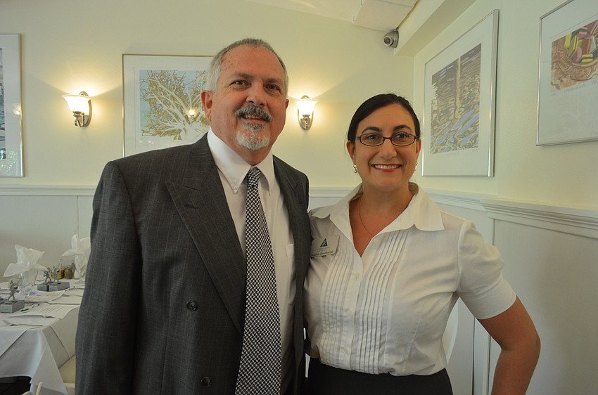 Everett and Jessica Southwick, of event sponsor AAA Payroll Service