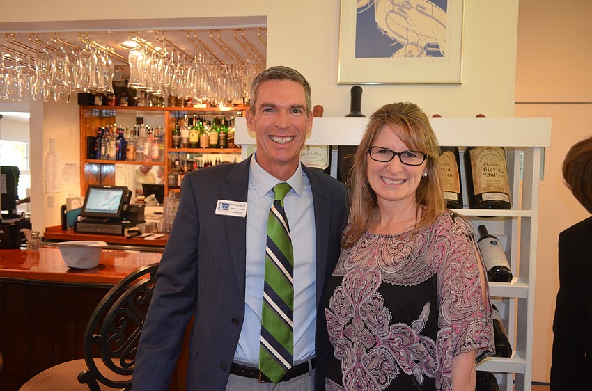 Bob Wagner and Tonya Atchison, of Brown & Brown Insurance