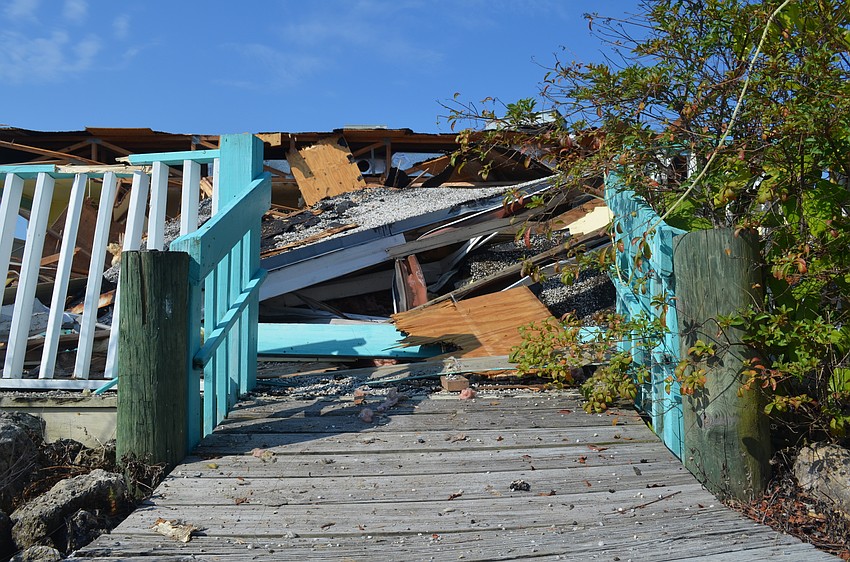 Shore co-owner Mark Caragiulo said demolition of the former Moore’s Stone Crab Restaurant should take less than 48 hours.