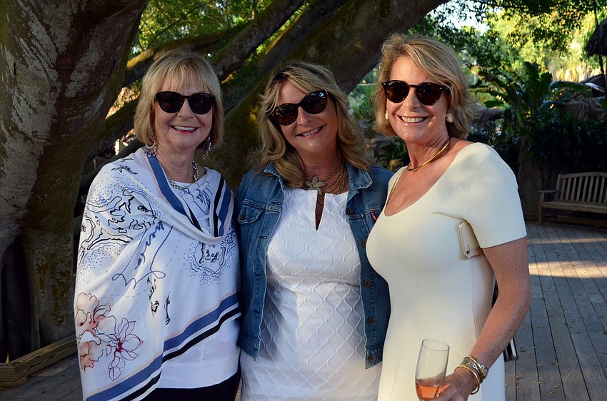 Eugenia LaFleur, Eugenia Murray and co-host Nora Johnson