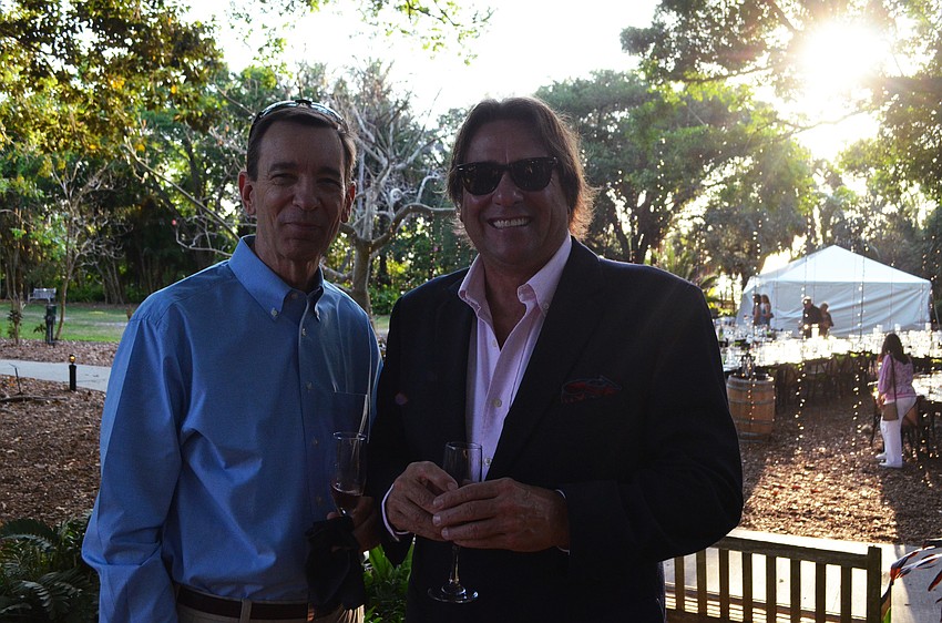 Co-hosts Ken Pendery and Billy Johnson