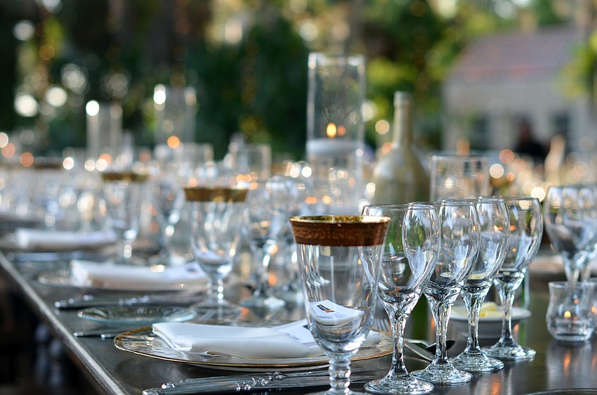 The first annual Garden to Plate Wine Dinner was hosted at Marie Selby Botanical Gardens on Thursday, April 28.