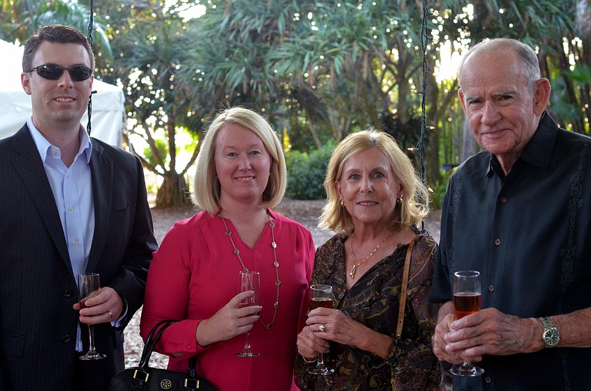 Ben and Erin Jones with Bonnie and Arlan Connell