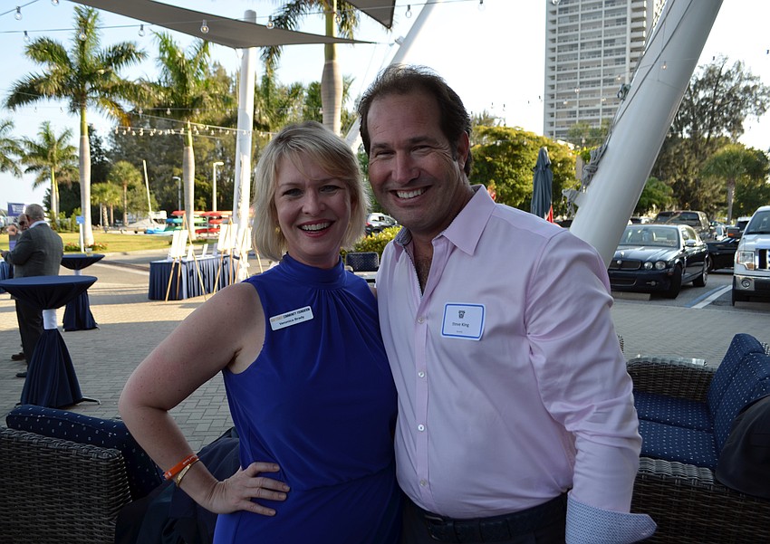 Veronica Brady and Steve King