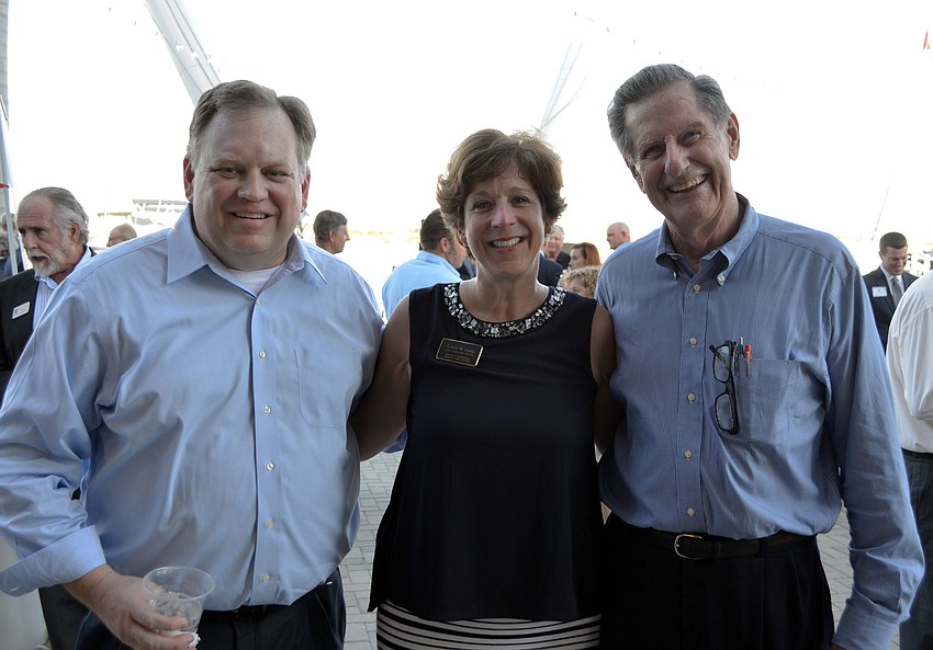David Verinder, Lorrie Liang and Jim Syprett