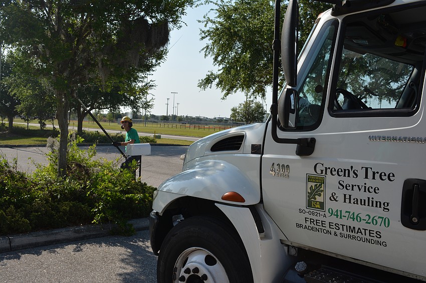 The service Ken Green donated to the Red Cross was called a 