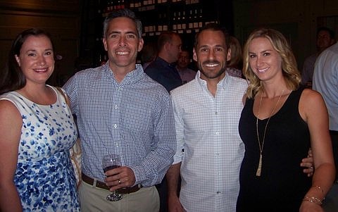 Courtesy photo. Leigh and Sean Daley with Ryan and Lynn Brown