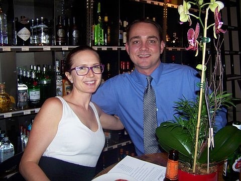 Courtesy photo. Melissa and John Harris