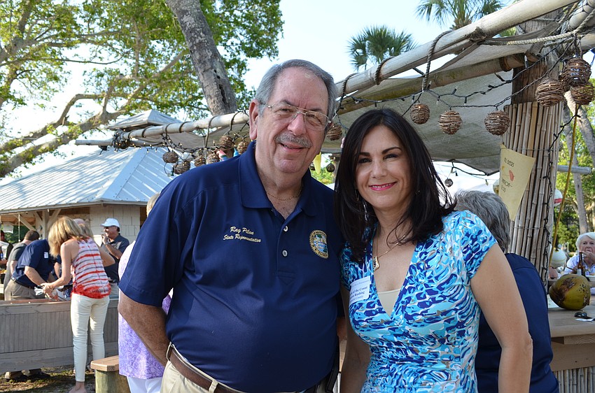Rep. Ray Pilon and Clerk of Circuit Court Karen Rushing