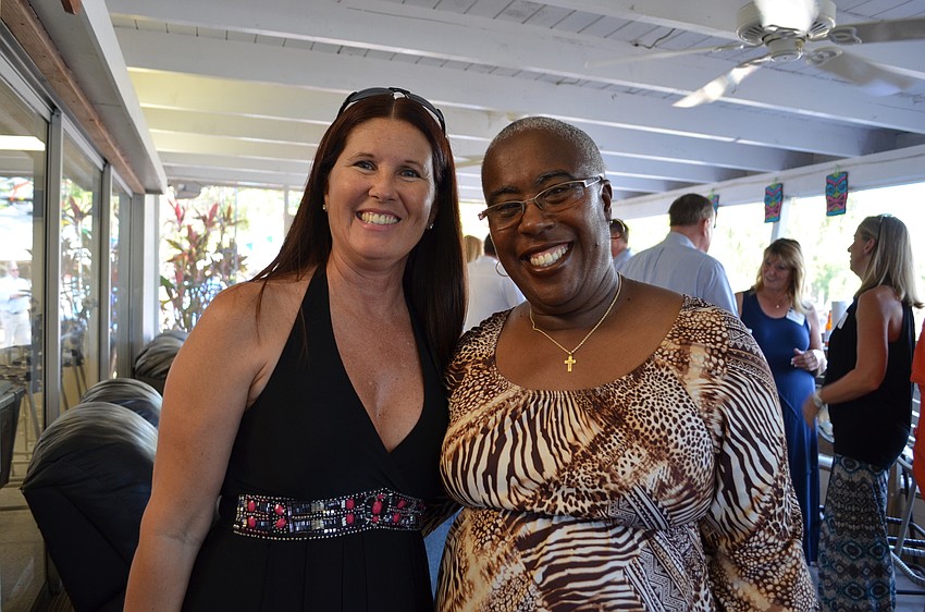 Sarasota County School Board candidate Teresa Mast and Sarasota County Commissioner Carolyn Mason