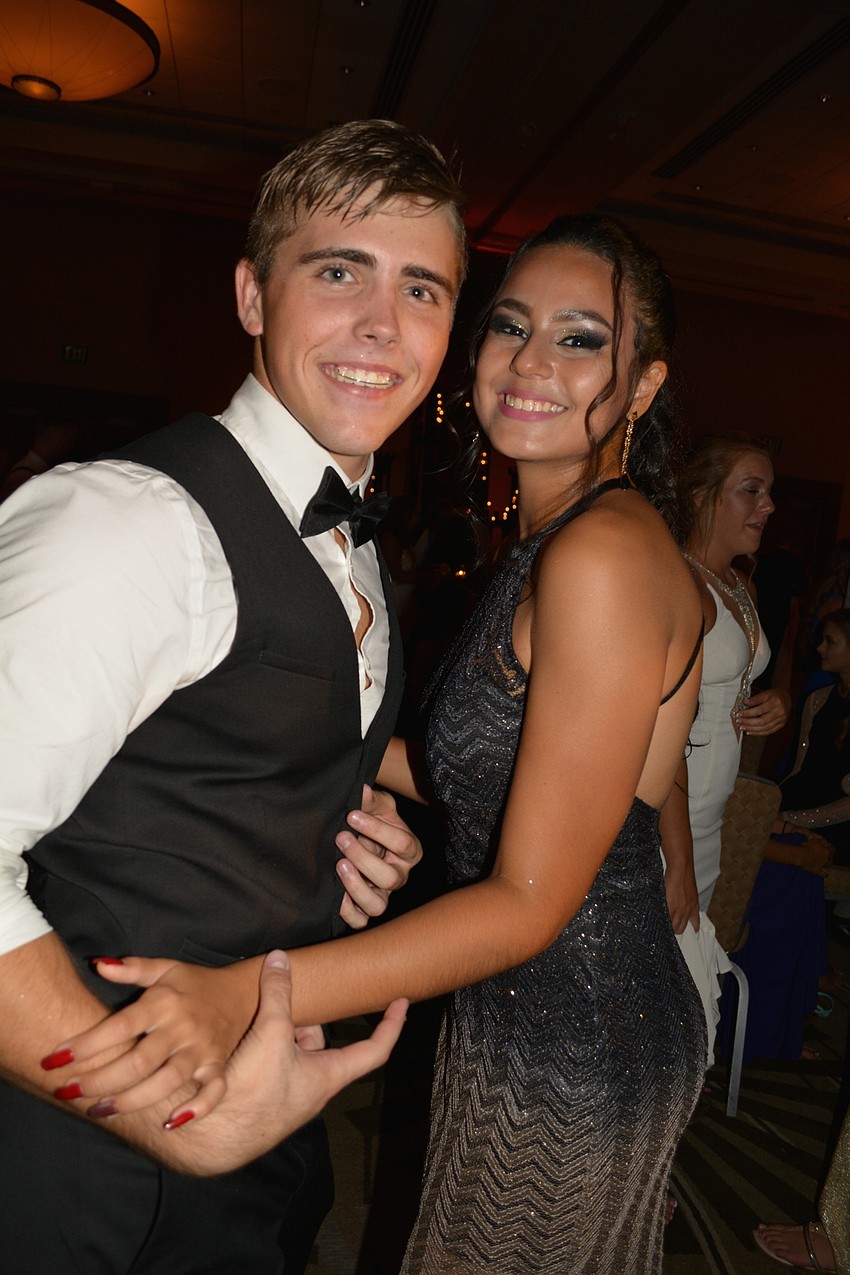 Alec Joyner and Nathalie Ferreira dance to 