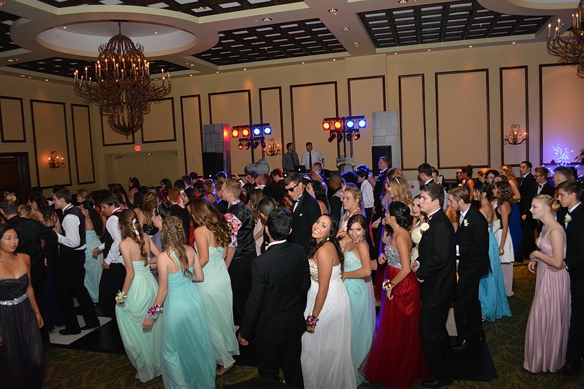 Then the flood gates opened on the dance floor.