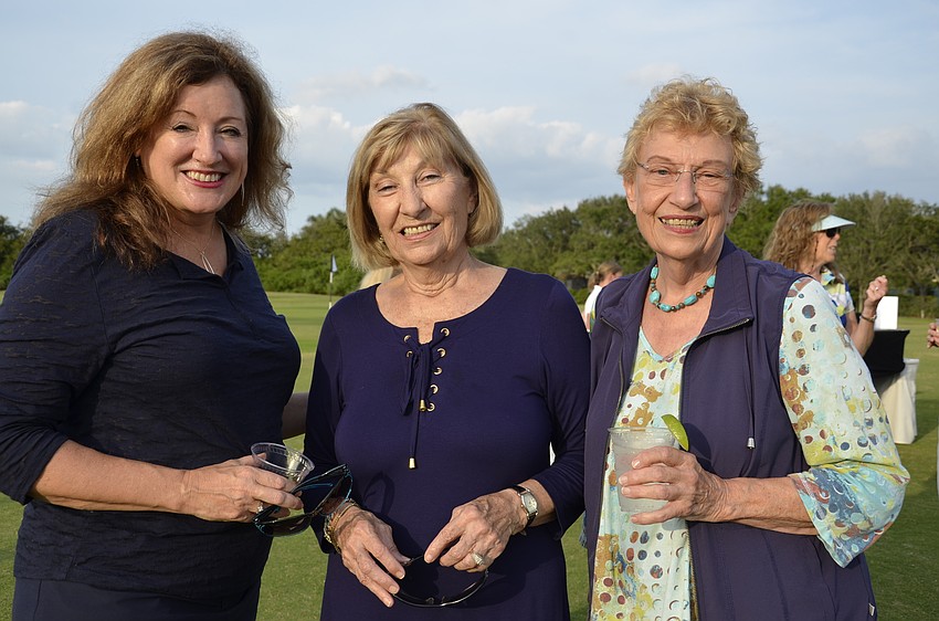 Karan Glaze, Jinny Johnson and sister-in-law Eileen Johnson
