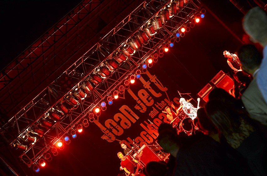 Joan Jett and the Blackhearts performed at the Firefly Gala.