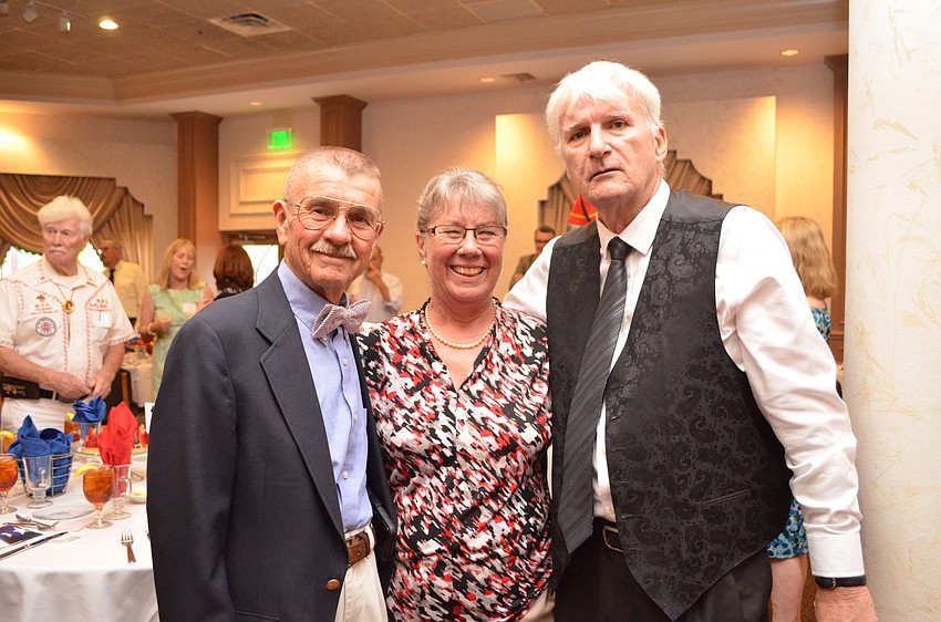 Dan and Tootie Kennedy with Andy Hooker